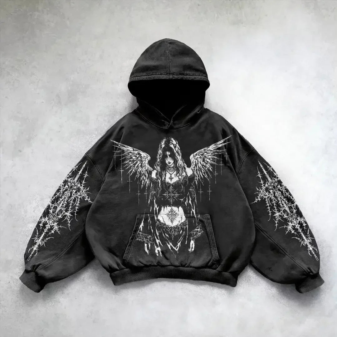 Vintage Zip Up Hoodie