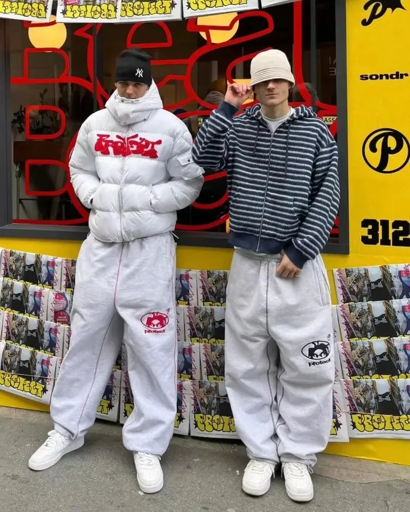Street wear loose Sweatpants