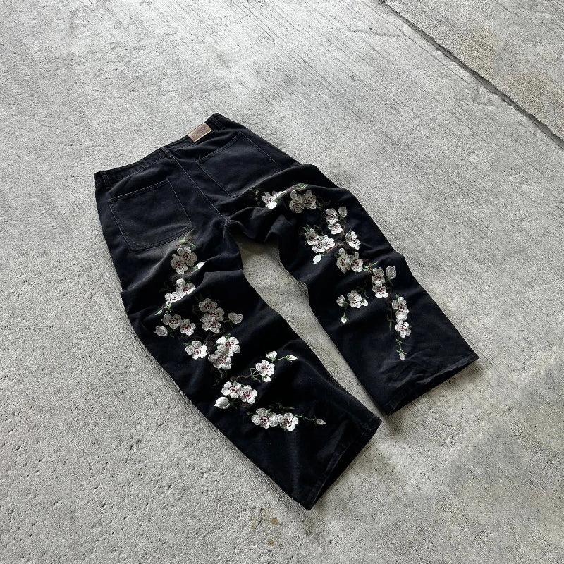 Y2K Garden Baggy Jeans