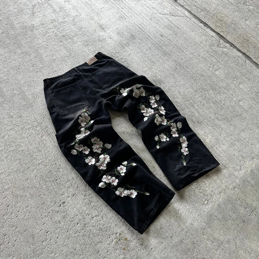 Y2K Garden Baggy Jeans