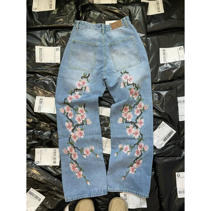 Y2K Garden Baggy Jeans