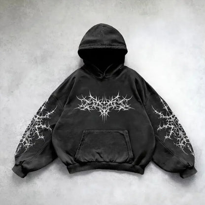 Vintage Zip Up Hoodie