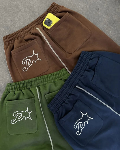 Street wear loose Sweatpants