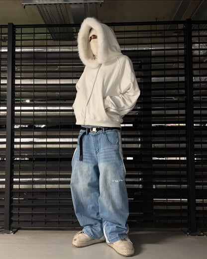 streetwear loose fit Jeans