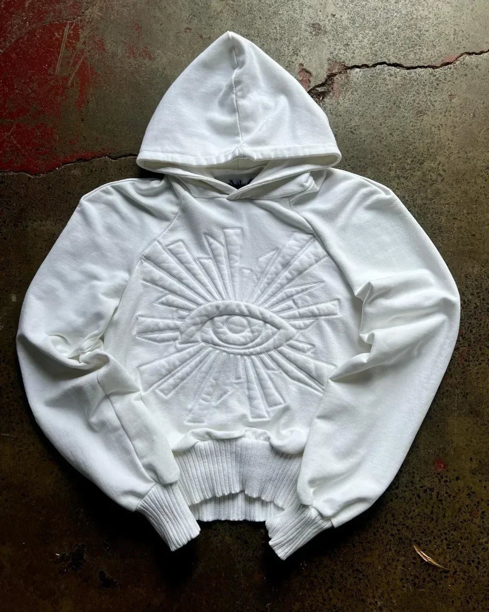 Streetwear Hoodie Eye Print