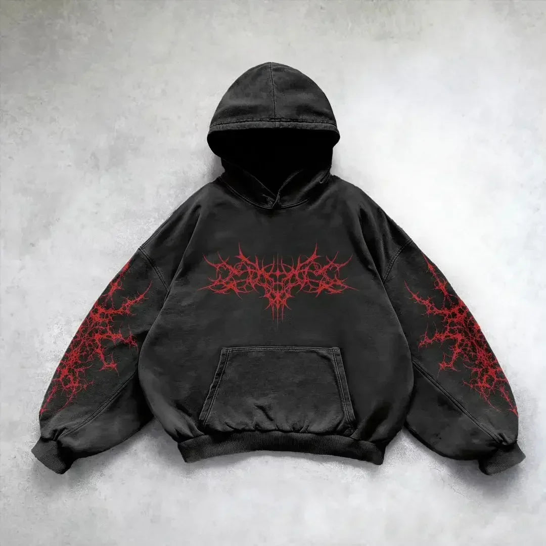 Vintage Zip Up Hoodie