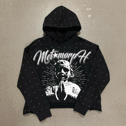 Printed Streetwear Hoodie