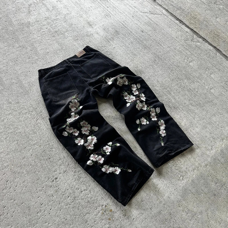 Y2K Garden Baggy Jeans