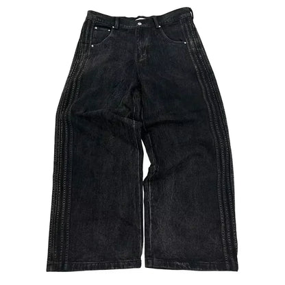 streetwear loose fit Jeans