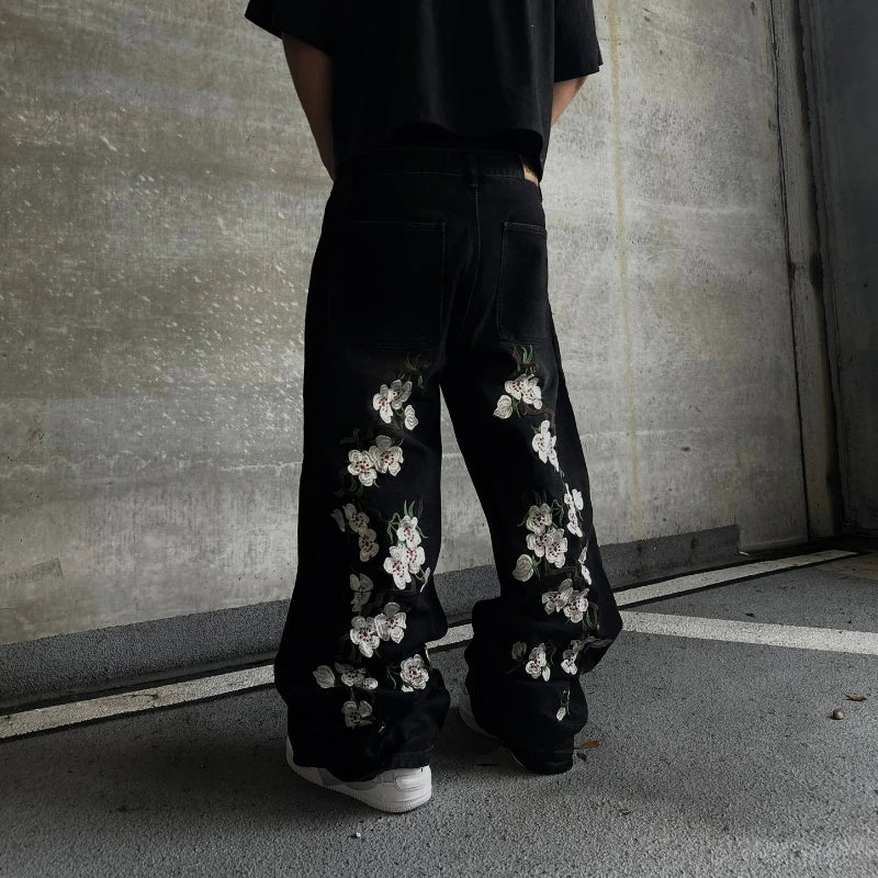 Y2K Garden Baggy Jeans
