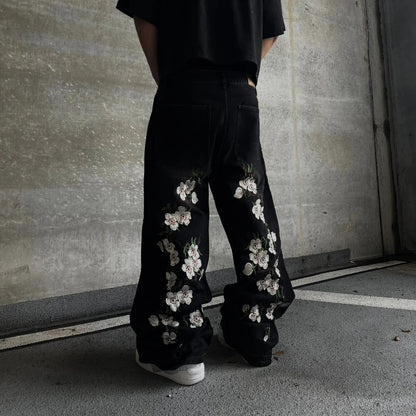 Y2K Garden Baggy Jeans